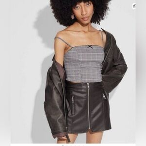 Wild Fable Black Mini Skirt